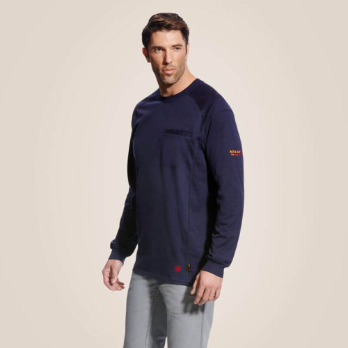 Ariat FR Navy Air Crew T-Shirt 10022327