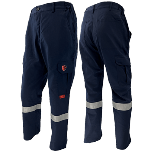 Atlas AR/FR Navy Cargo Pants 405NB