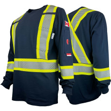Atlas Guardian® FR/AR 4" Stripe Long Sleeve T-Shirt 4074NB